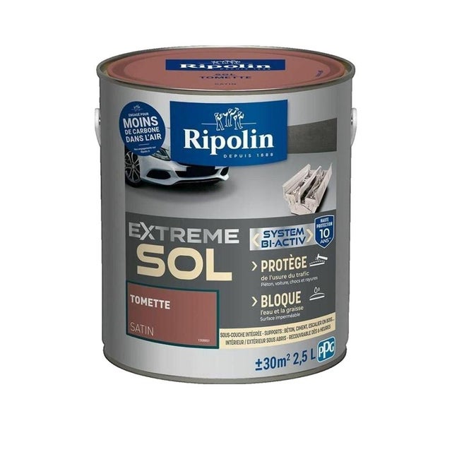 Farba Ripolin Tomette satynowa akrylowa 2,5L odporna na UV i plamy