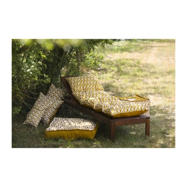 Coussin bain de soleil - JARDIN PRIVE - FLOCONS ELECTRO - Cumin
