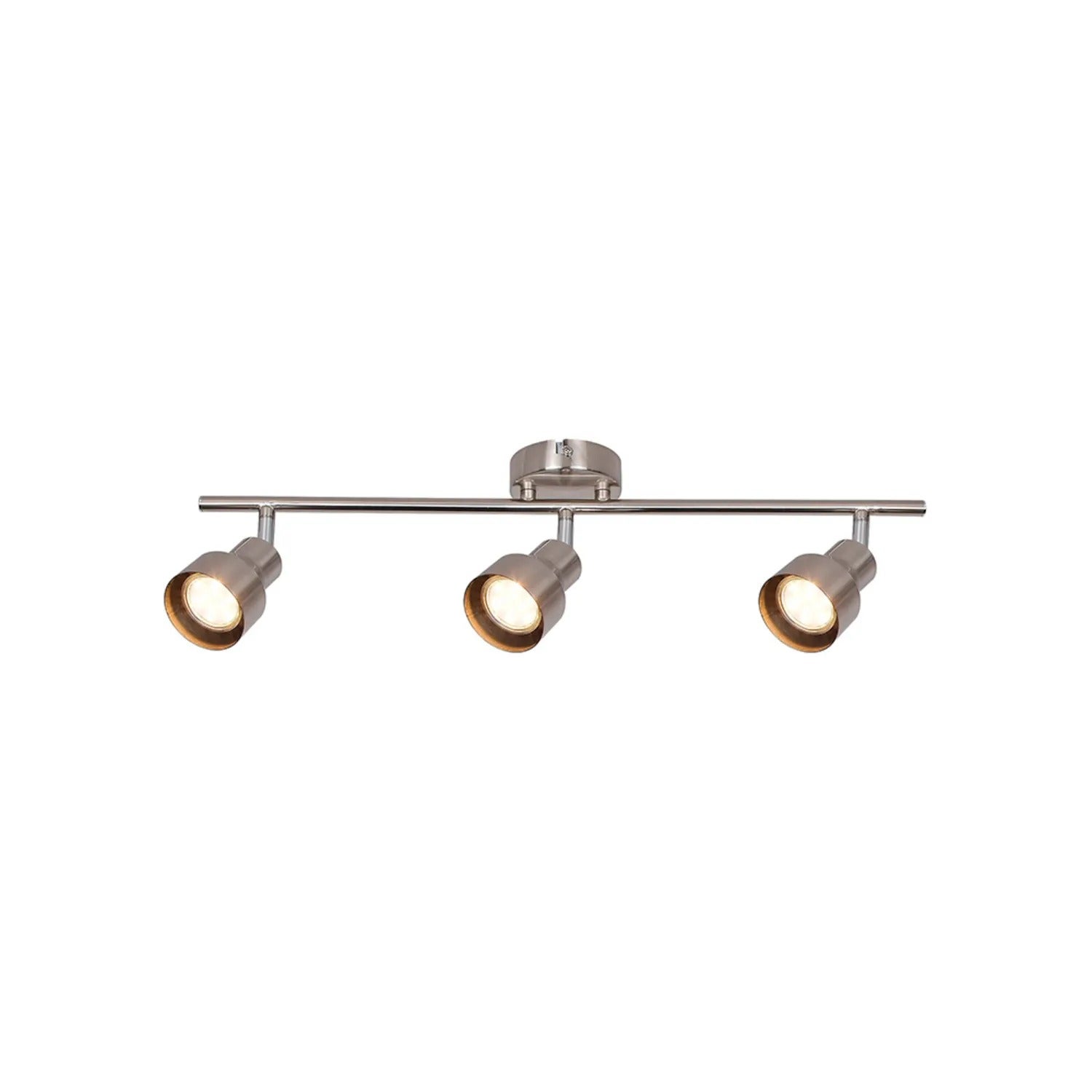 Reflektor sufitowy Spot Blake chrom satyna 3xGU10x10W wym: 12 x 58 x 14,5 cm IP20 Rabalux