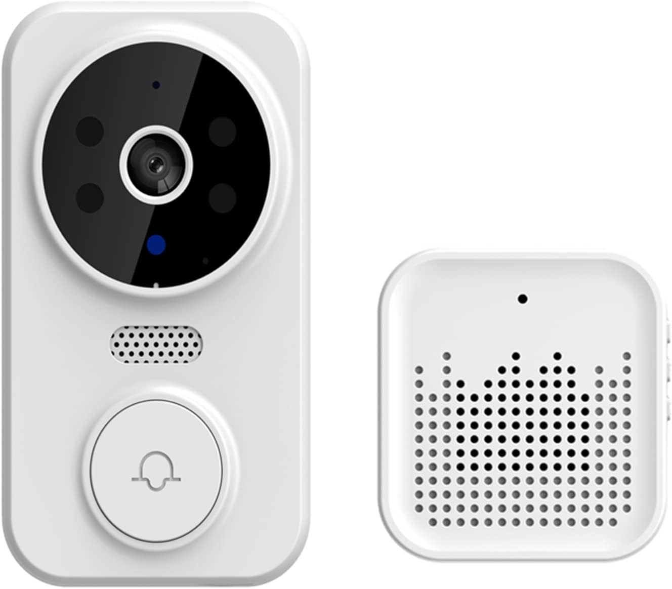 1 sonnette intelligente WiFi avec batterie intégrée - Leroy Merlin 1 sonnette intelligente WiFi avec batterie intégrée - Leroy Merlin