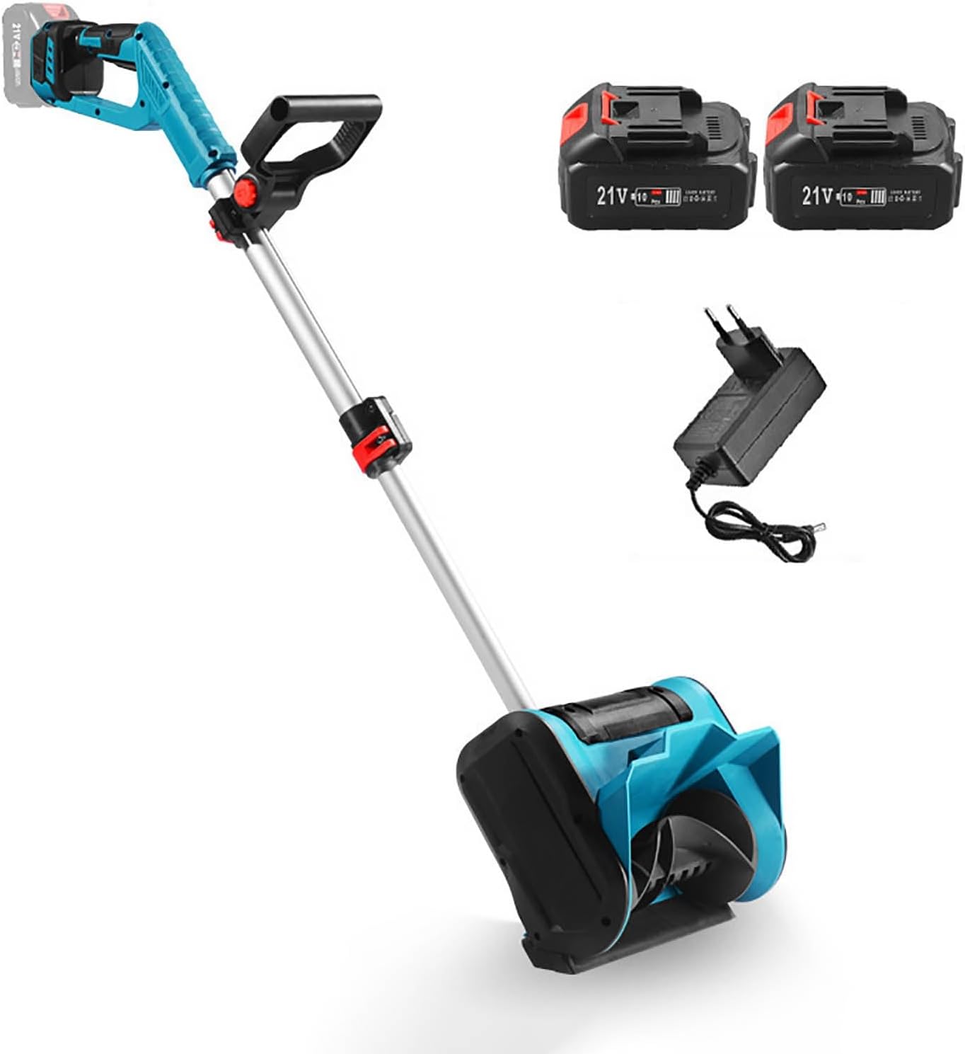 VOLTASK Pelle à neige sans fil, 24 V, souffleuse à neige sans fil de 30