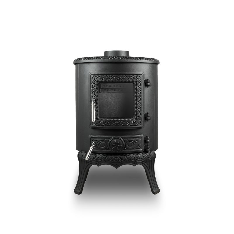 PIEC KOMINKOWY NORDFLAM PALESTRO CZARNY EKO 7,6 kW 1 szt.