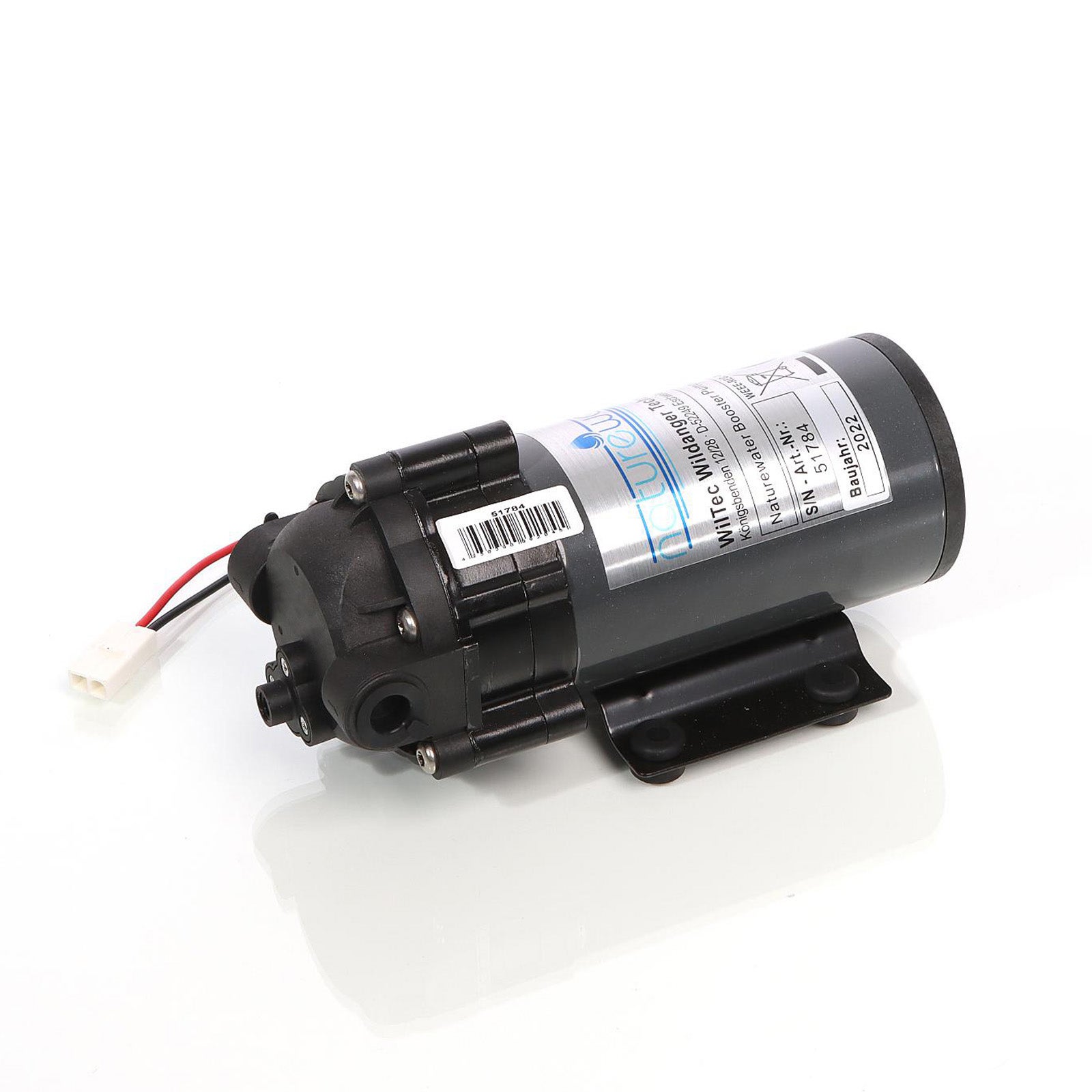 Pompe Booster – 300 GPD (1135 l/jour) – 68 W – Surpression pour Station Osmose inverse Système d’Eau propre Naturewater - 8