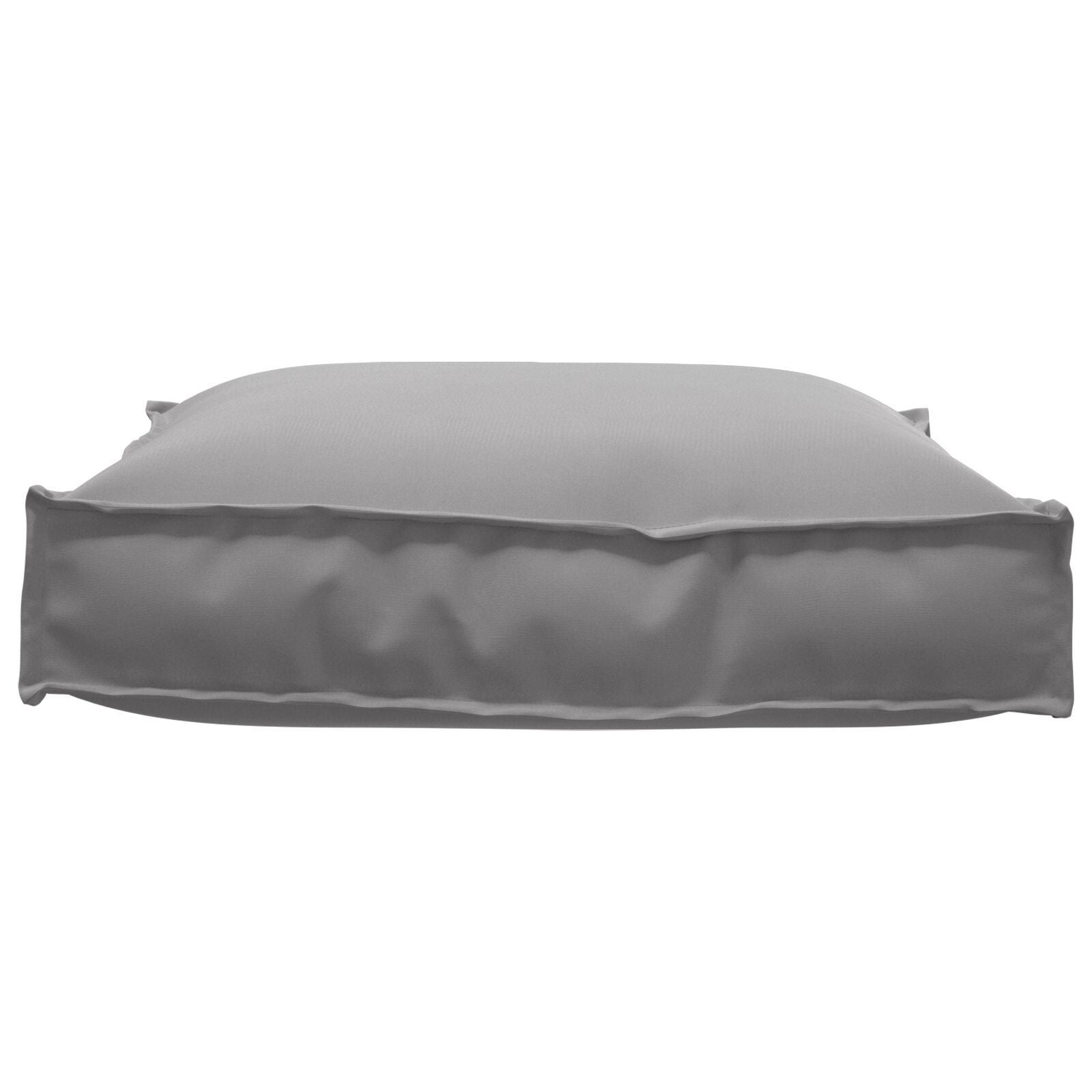 Coussin Gris 70 x 70 x 12 cm Tissu Oxford vidaXL - 6