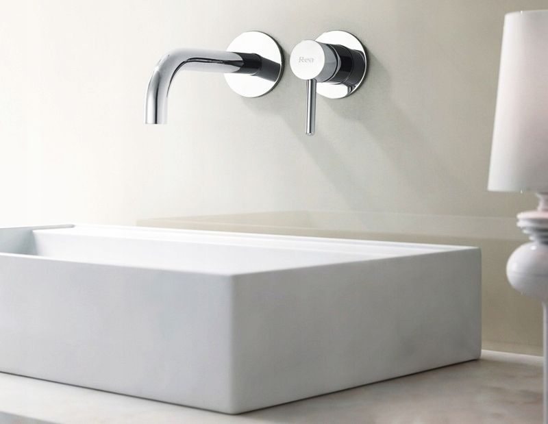 TORNEIRA OCULTA REA LUNGO + BOX CHROME - 3