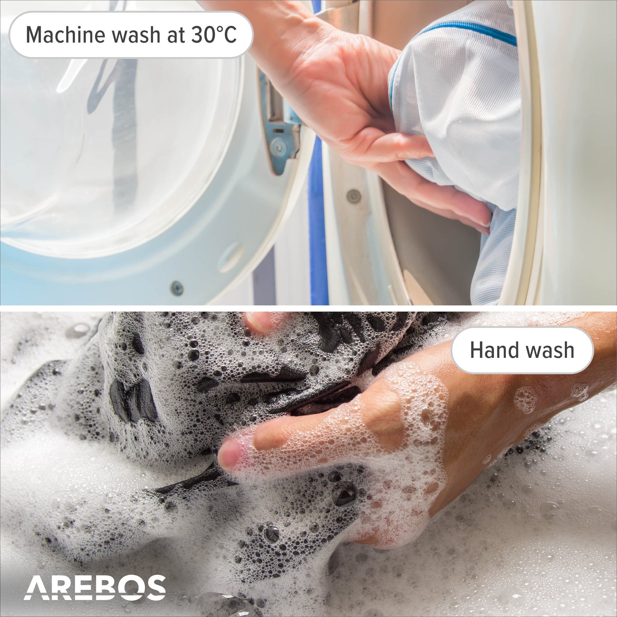 AREBOS Veste thermique chauffante Veste de sport chaude Veste d'extérieur unisex M - 7