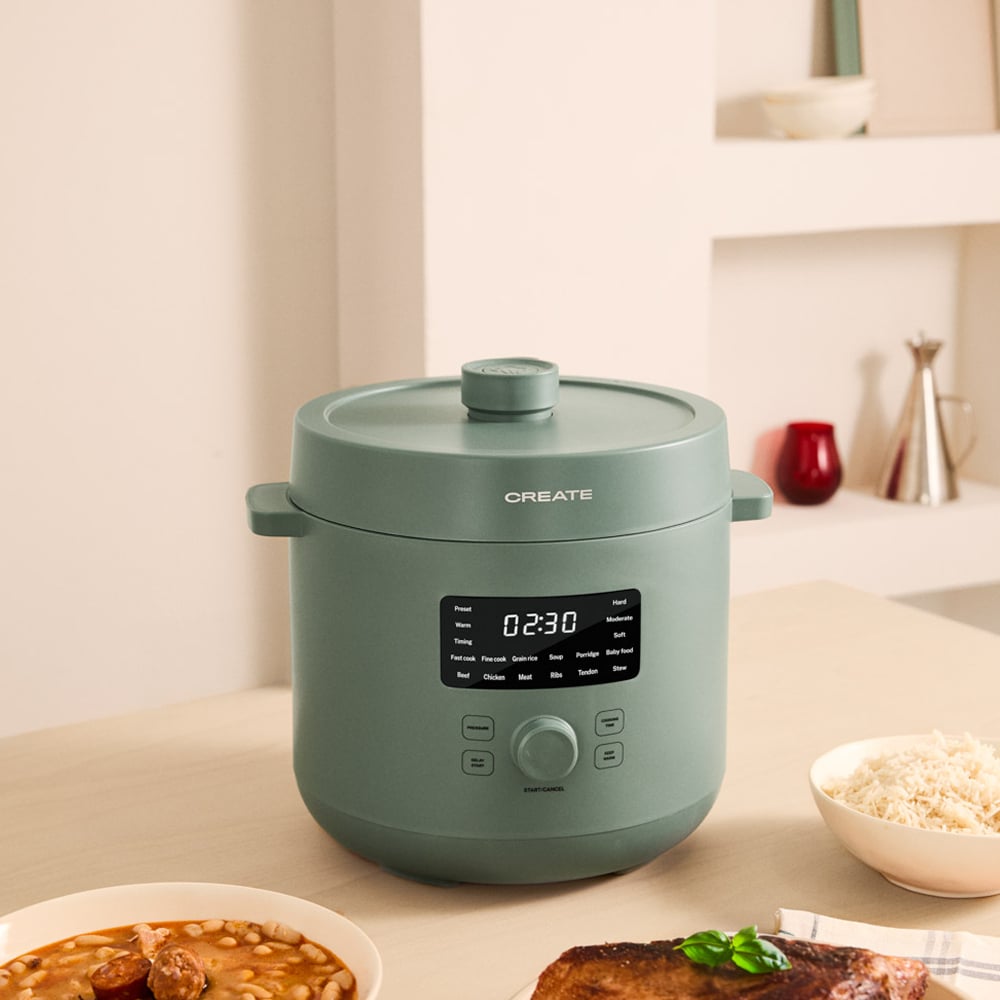 CREATE - PRESSURE COOKER STUDIO - Autocuiseur électrique multifonctionnel programmable- Sauge - 2