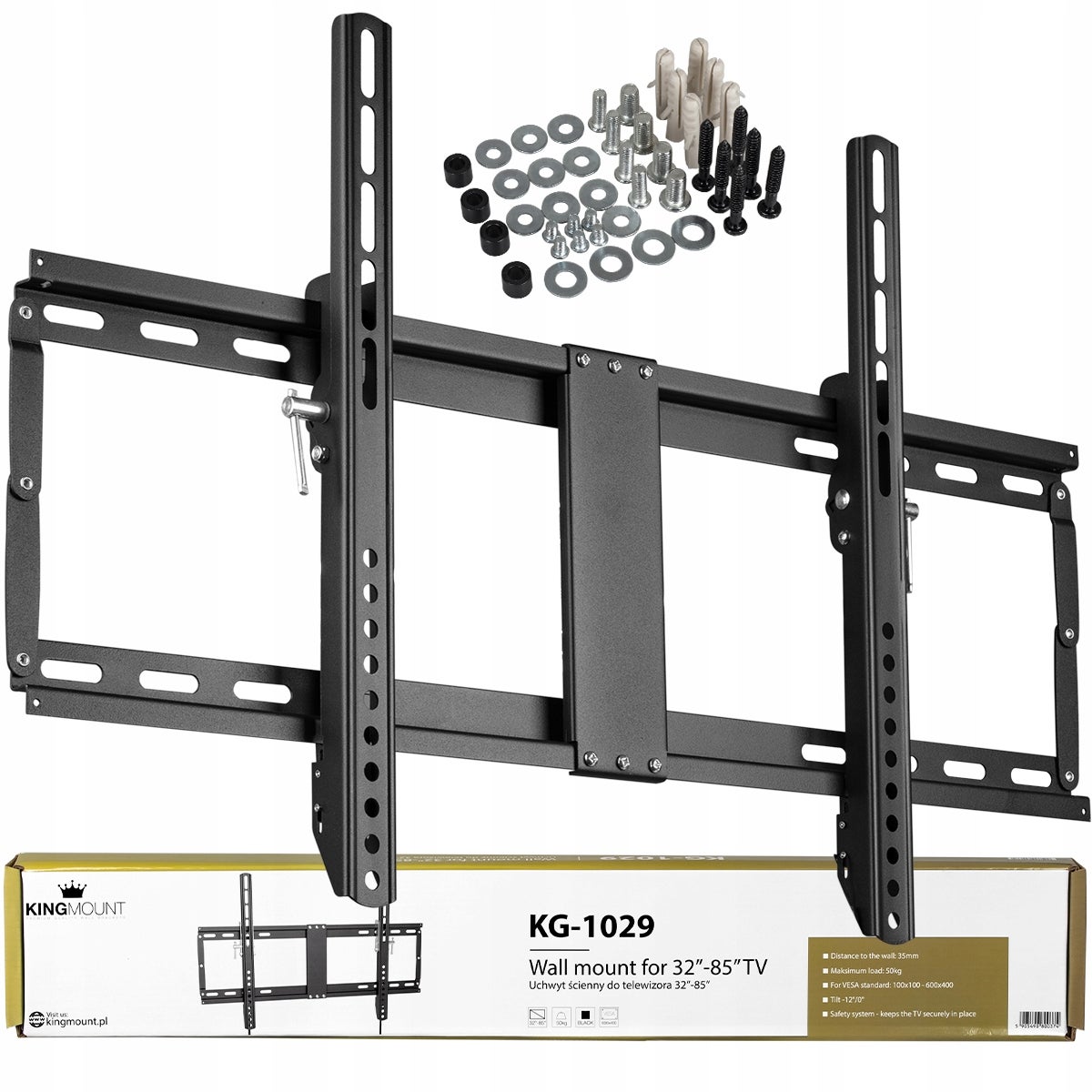 Uchwyt do telewizora King Mount 32-85" 600x400 KG-1029