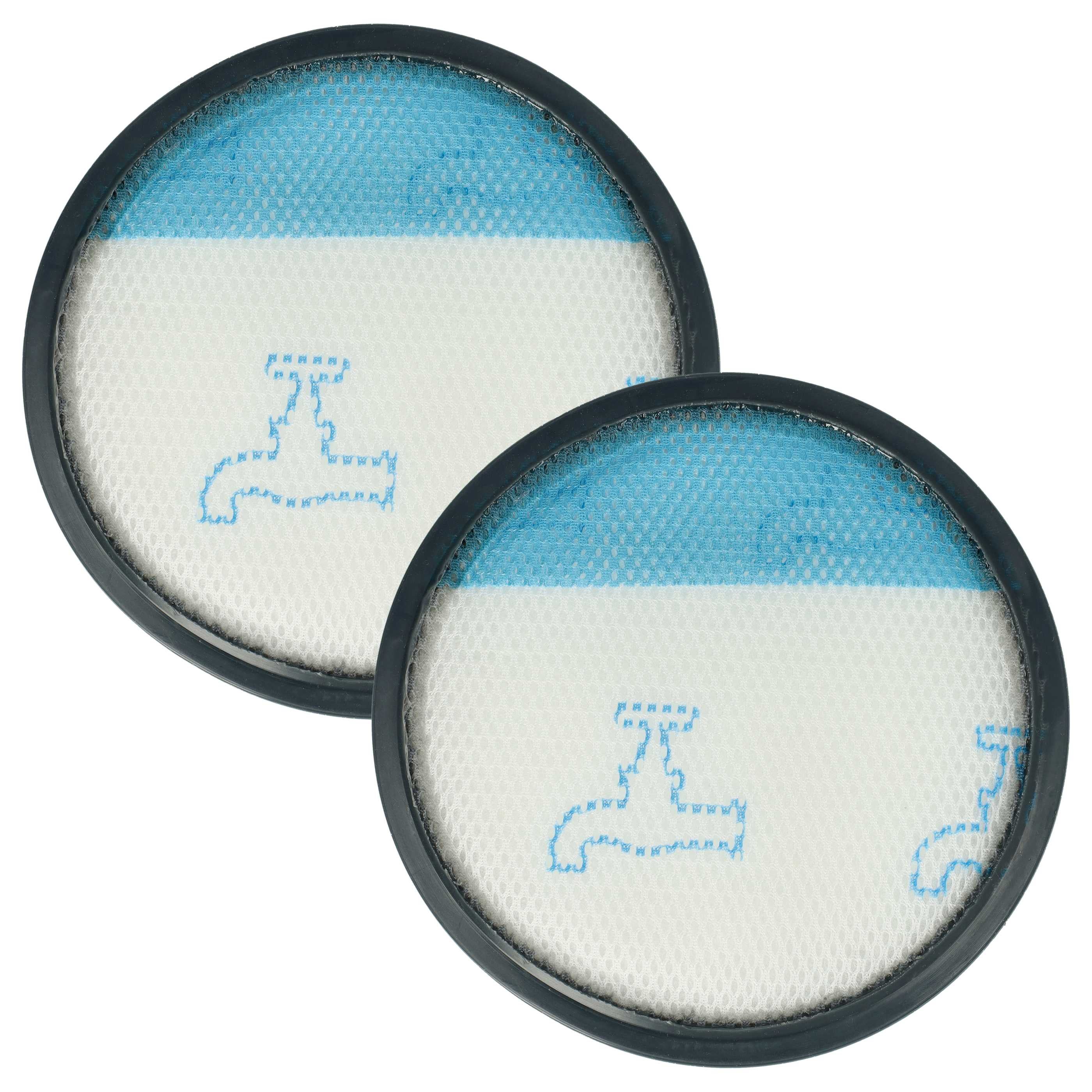 Vhbw 2x Filtro Pre-motore Compatibile Con Grundig VCC 7670 A Aspirapolvere Filtro Salvamotore Lavabile 82022466