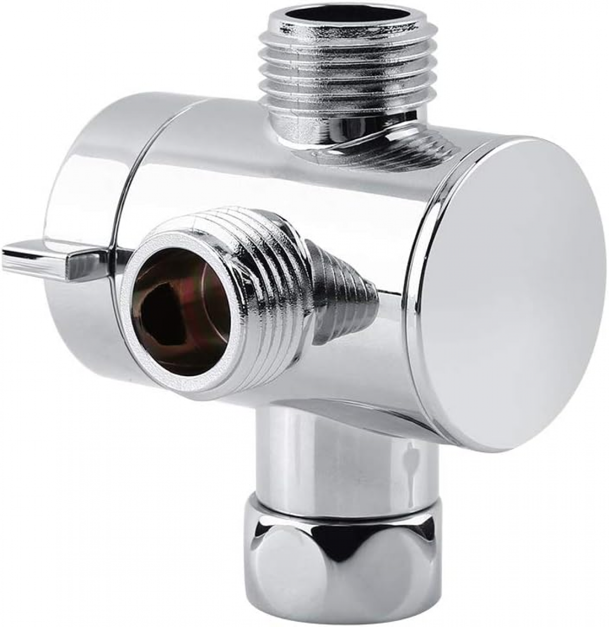 Deviator multifuncțional pentru cap de duș cu 3 căi, adaptor pentru cap de duș montat pe braț de duș, bucăți de 1/2