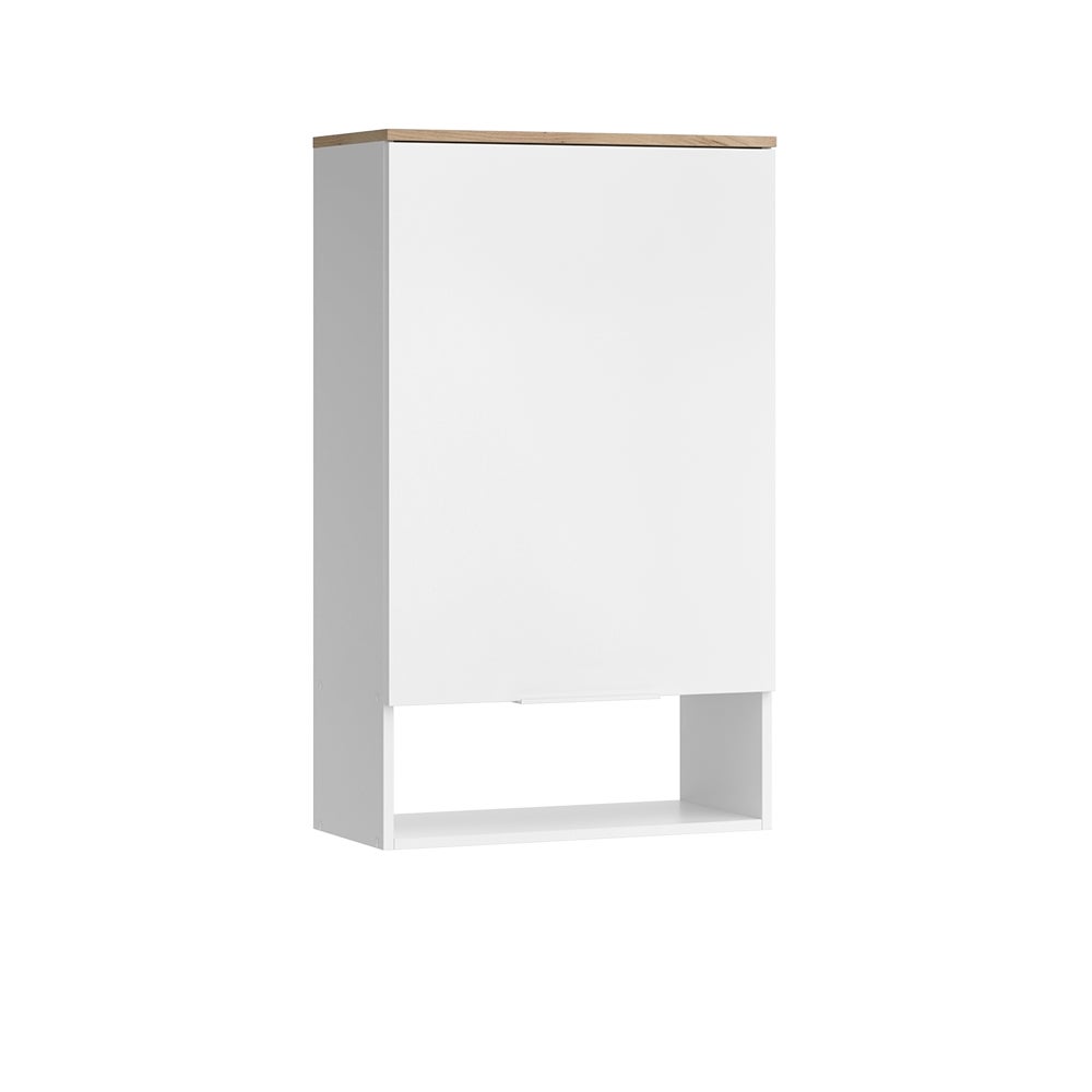 Vicco Kredens Wido, Biały/Sonoma, 60 x 100 cm z drzwiami