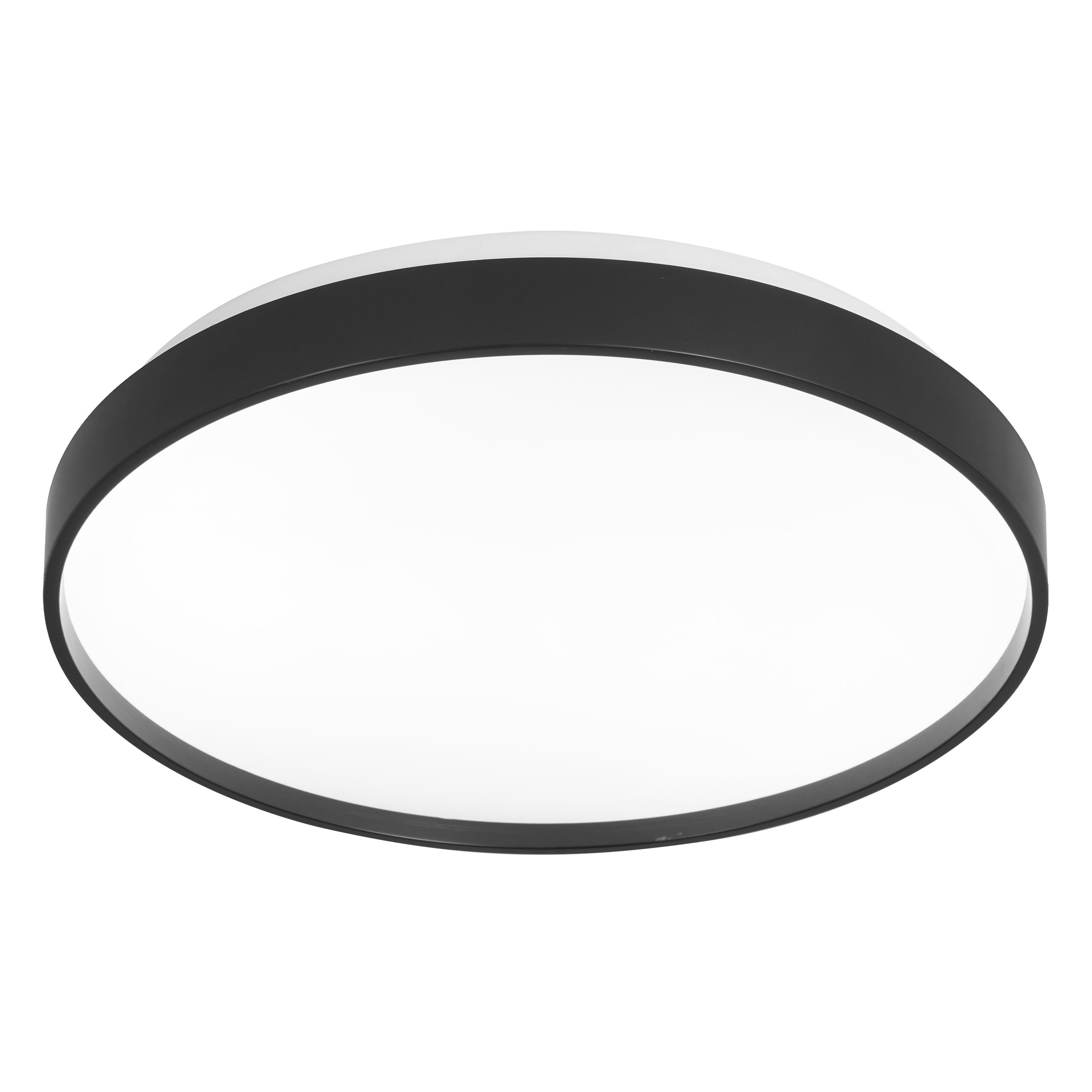 Plafon LED FILO 24W 34cm 4000K neutralna biel natynkowy stylowy okrągły czarny MasterLED