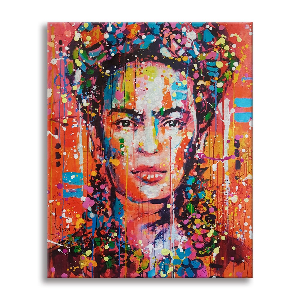 Freeda – Współczesny obraz na płótnie na drewnianej ramie, 70x100 cm