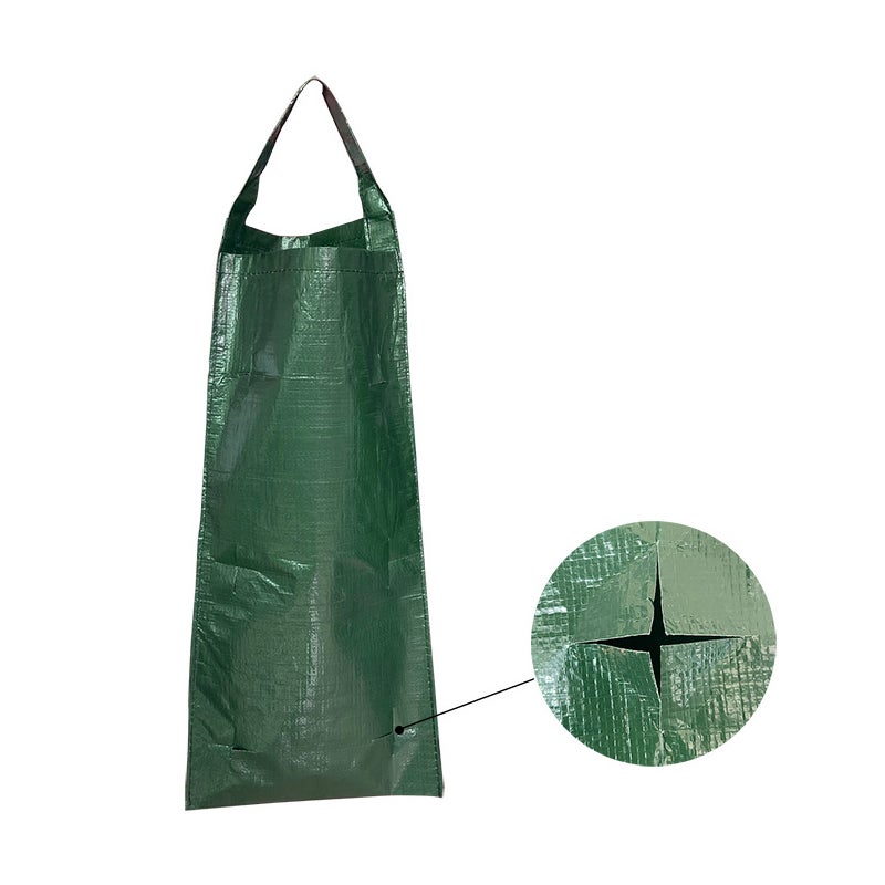 Wisząca torba do uprawy truskawek, torba do uprawy truskawek z 8 otworami, odpowiednia do uprawy truskawek, pomidorów i papryki (zielona)