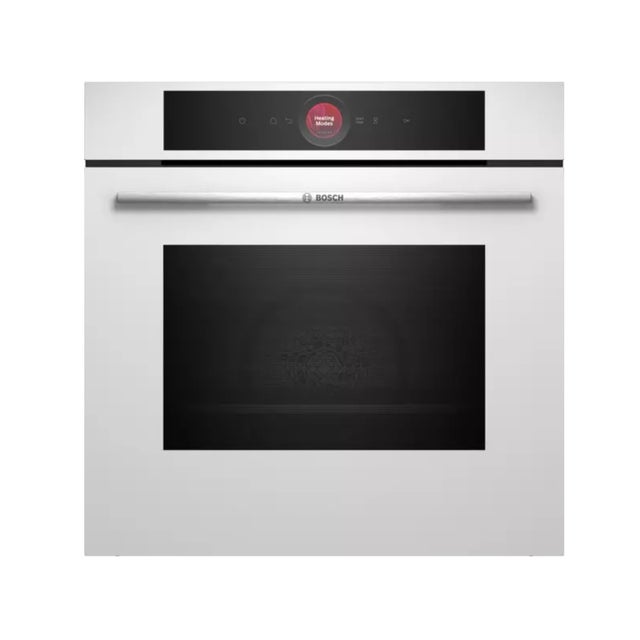 Four multifonction pyrolyse Softclose - BOSCH SER8 - HBG7741W1F - Blanc - 71 L - Classe énergie A+ - 59,5 x 59,4 x 54,8 cm