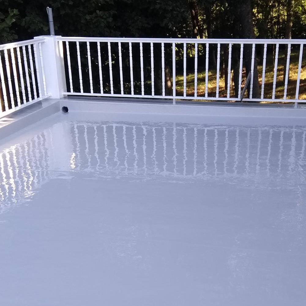 Goma Líquida de Poliuretano con Catalizador 25Kg- Gris Perla - impermeabilizante para terrazas y cubiertas transitables. Evita filtraciones de agua - 2