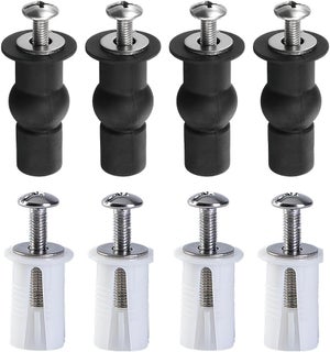 Kit De Fixation Pour Abattant WC - 2 Vis D'expansion Kissral, Neuves, Longueur 4,8 Cm