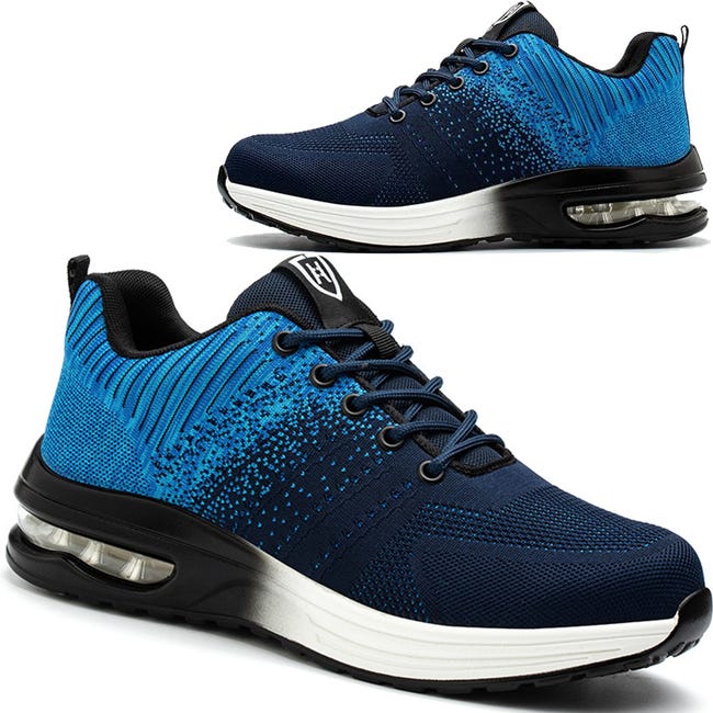 Hommes maille respirante Chaussures de course légère Lace Up Sneakers Hommes maille respirante Chaussures de course légère Lace Up Sneakers