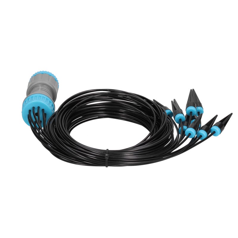 Système d'irrigation goutte à goutte avec 10 goutteurs, dispositif d'arrosage automatique pour fleurs, idéal pour le jardinage et l'agriculture. - 5