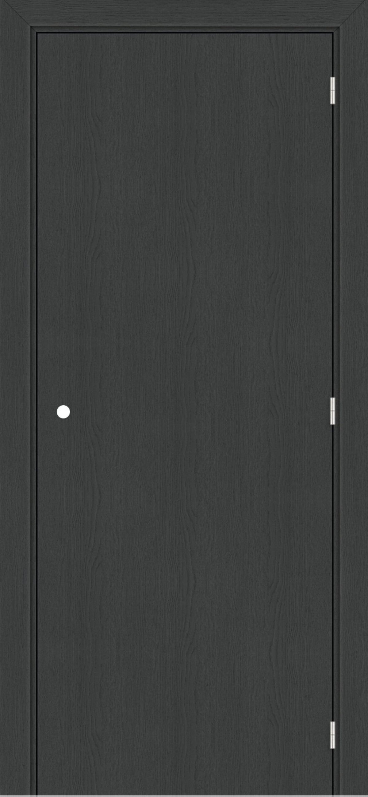 Bloc Porte Effet Chêne Anthracite Grey Oak H204 X L93 Cm Côte Tableau P.gauche Gd Menuiseries - 2