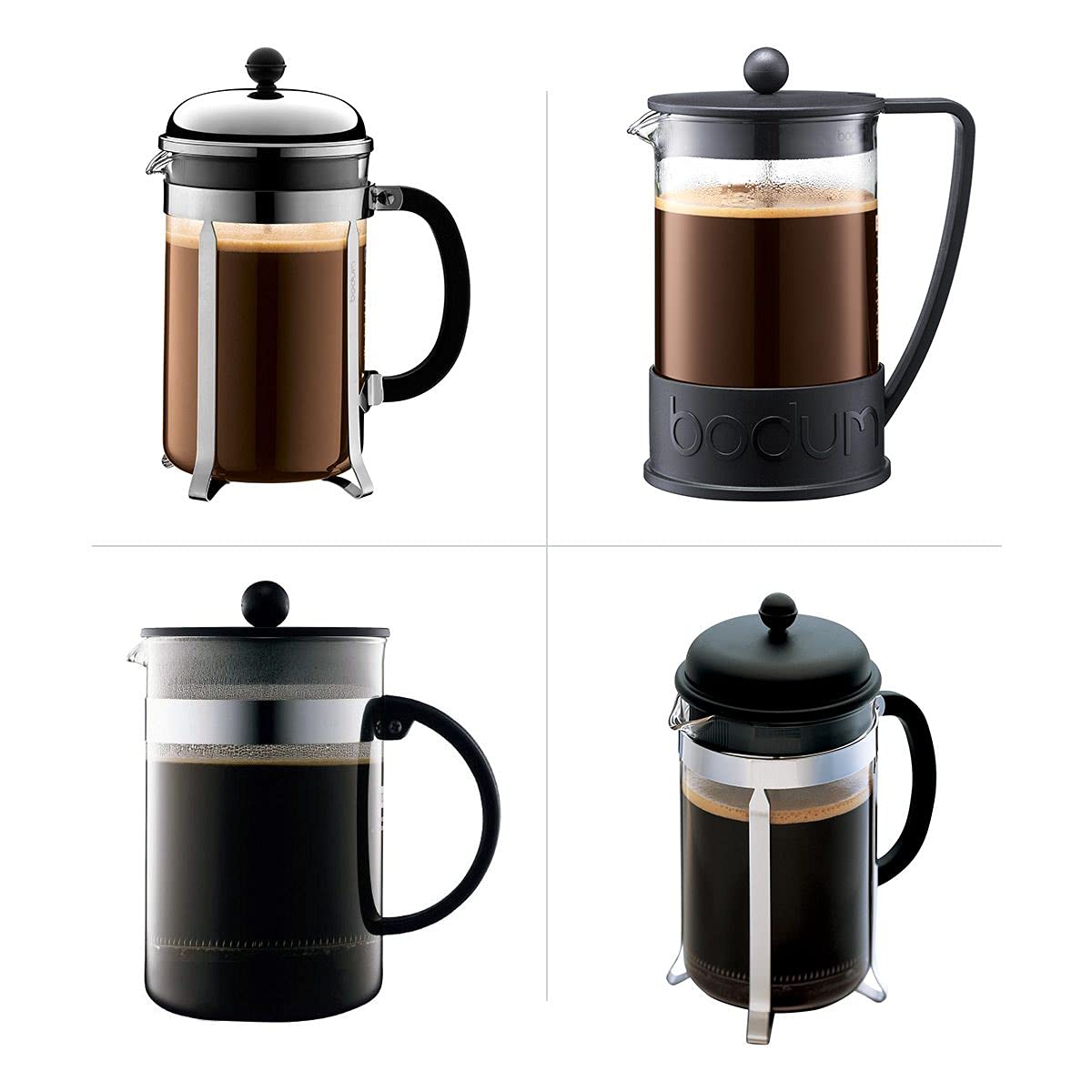Bodum 1512-10 Vetro sostitutivo per macchina da caffè 12 tazze, vetro - trasparente, 1,5 l - 3