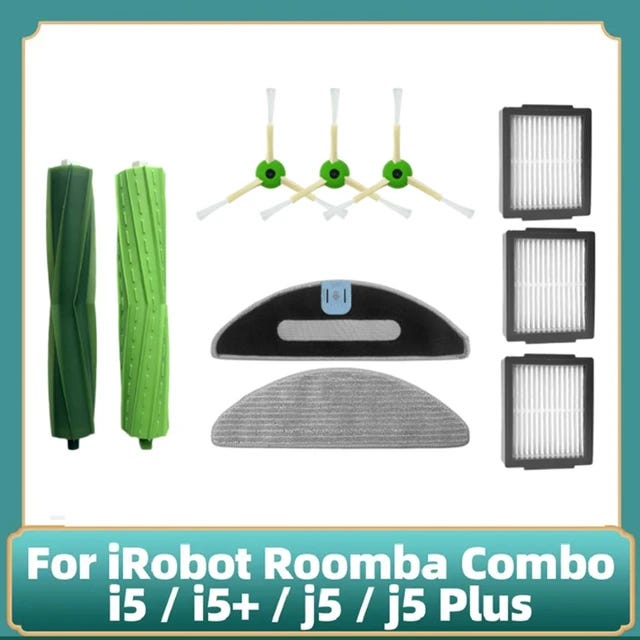 10 sacchetti di ricambio per aspirapolvere Combo i5 i5+ j5 10 sacchetti di ricambio per aspirapolvere Combo i5 i5+ j5