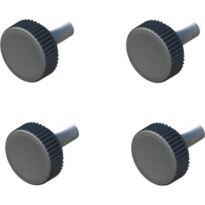sourcing map Molette Pouce Vis, M8x20mm Plat Laiton Boulons