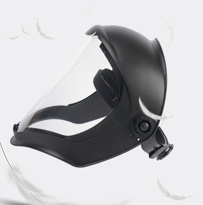 Casque de Faciale avec Visière Housse de Anti-buée Meulage de Sécurité, Protège Contre Chutes, Masque Double Bandeau - 6