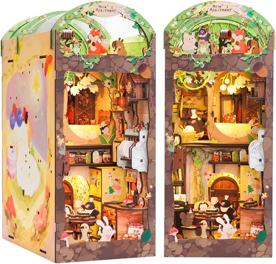 JEBU Puzzle 3D en métal Meow King à monter soi-même pour adultes