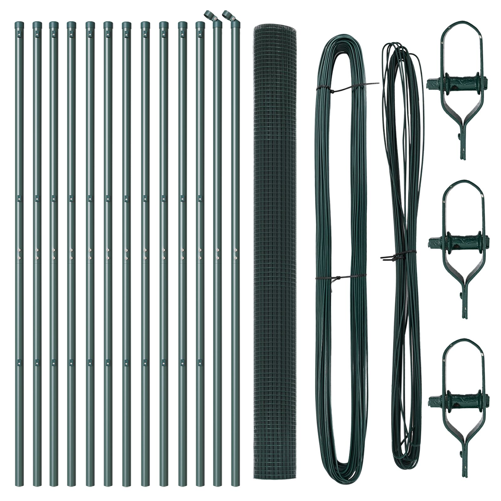 Recinzione In Filo Saldato 36""x50' Rete Pollo Coniglio Rivestita - Foto 6