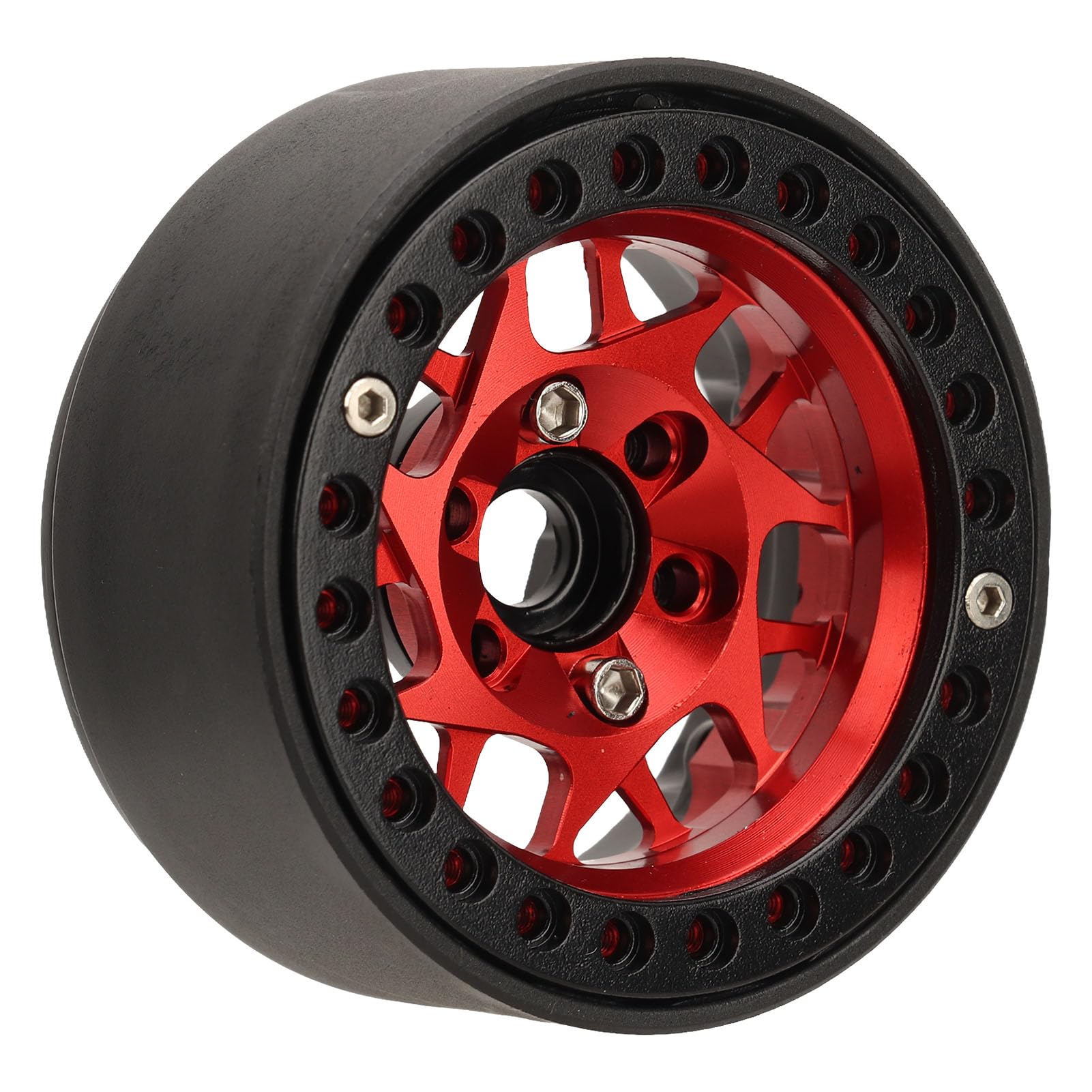 Llantas De Aleación De Aluminio 1.9in Para RC Crawler | Universal Para SCX10 Y RedCat Gen8 | Mejoran El Rendimiento