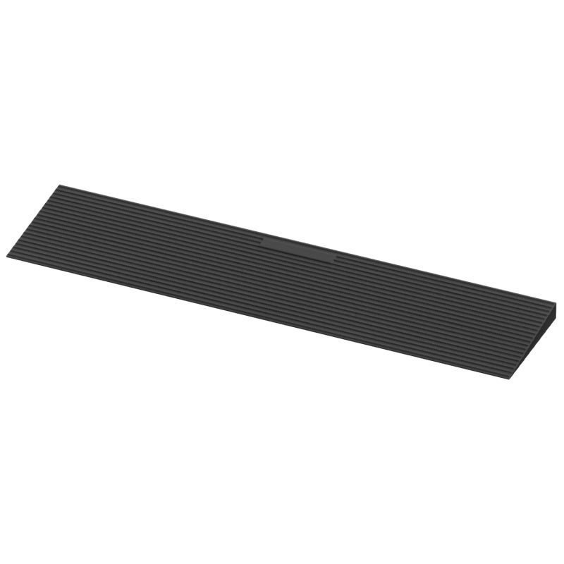 Rampe Pour Fauteuil Roulant En Caoutchouc - 4 Pièces - Seuil De Porte Universel - Accessibilité