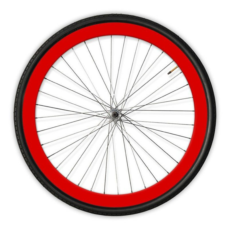 ZTTO – Lot De 2 Bandes De Jante En PVC 10 M Pour VTT Et Vélo De Route (rouge, 26 Pouces)