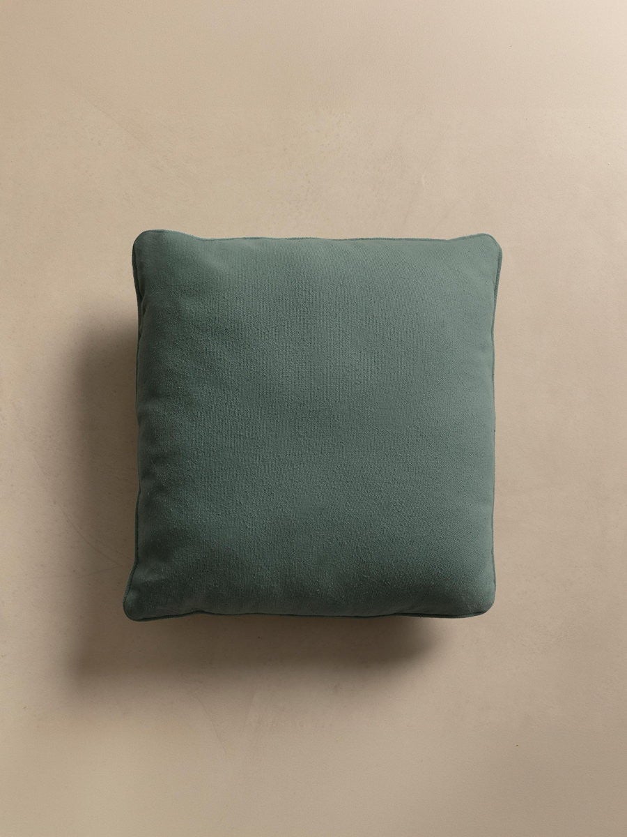 Bloq coussin menthe foncé 45 cm x 45 cm - 2