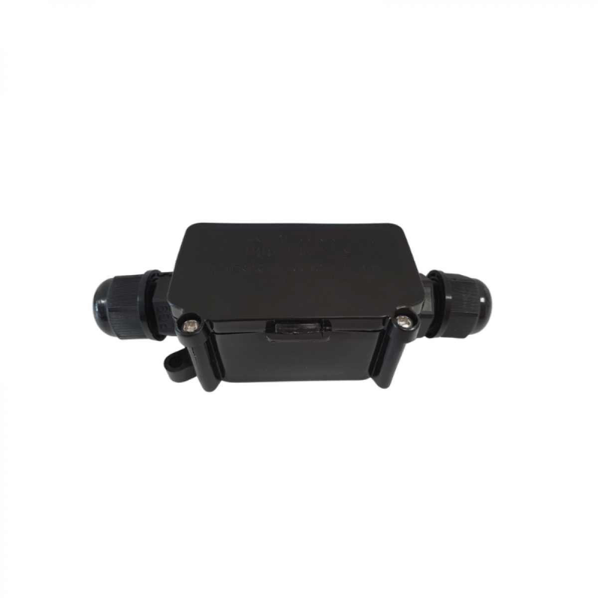 Conector impermeabil negru IP68 cu 1 ieșire - SILUMEN