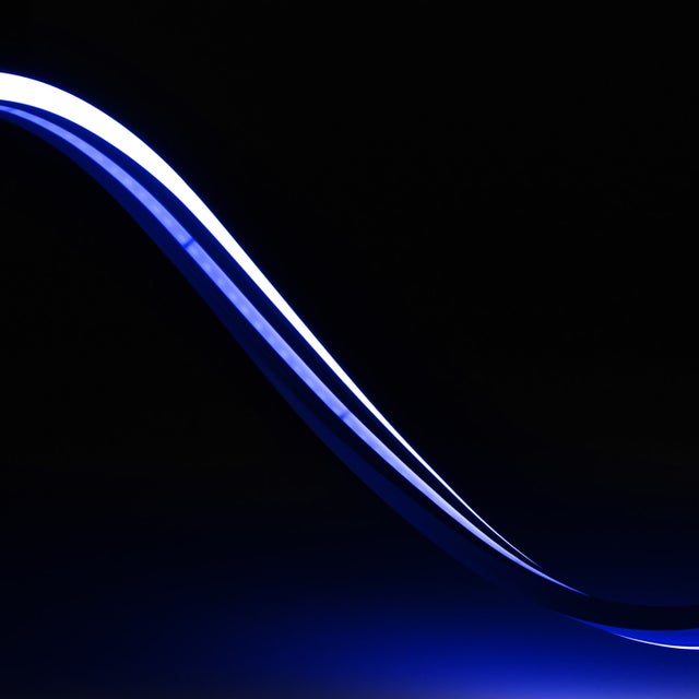 Striscia LED Neon 24V 8W/m NFLEX6 IP65 FreeCut , Blu 50 m, PVC,Silicone PVC,Silicone