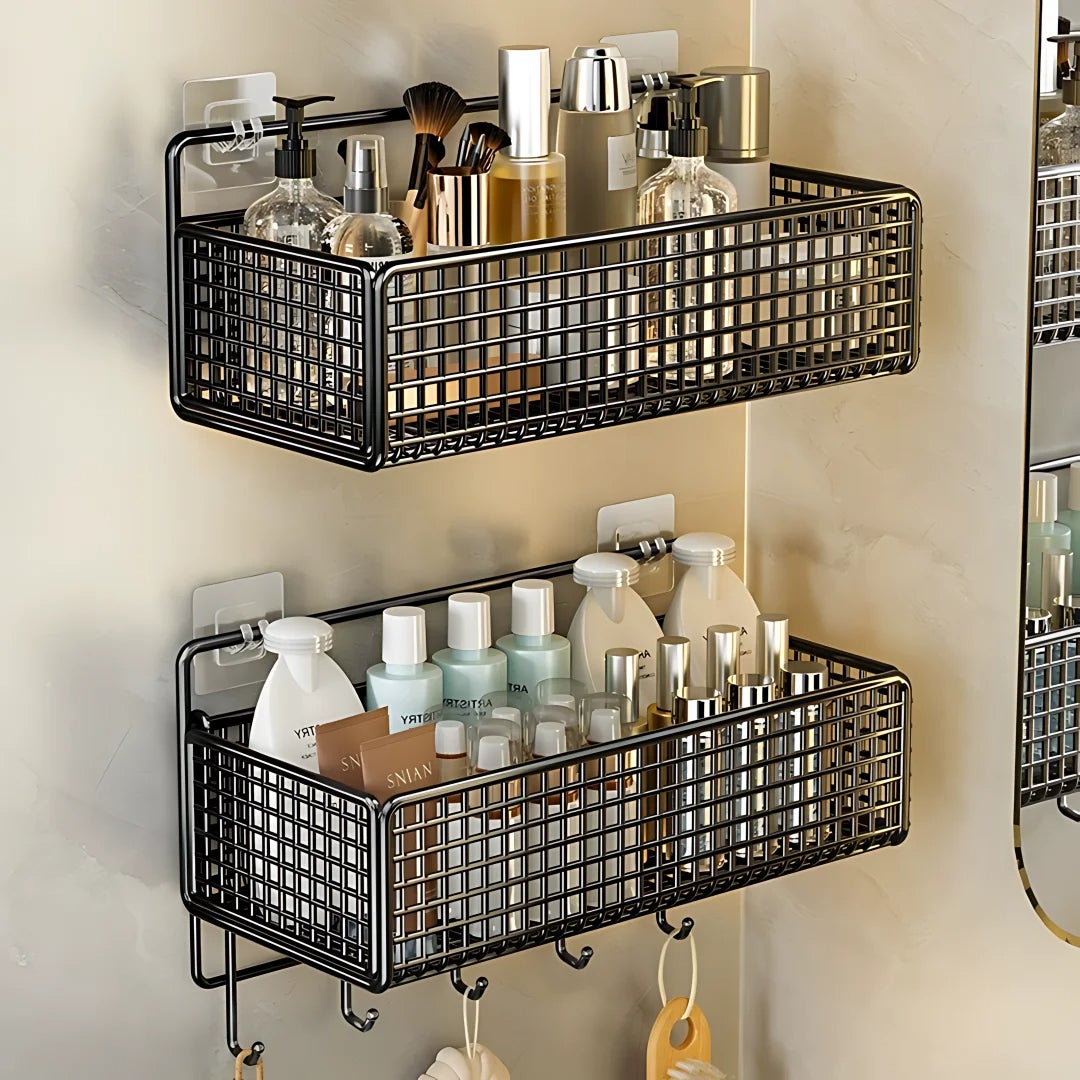Support D'étagère D'angle De Salle De Bain/douche En Alliage D