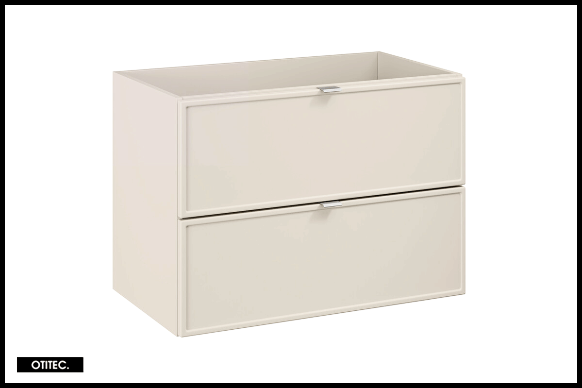 Szafka pod umywalkę BELLA CASHMERE 82-80-2S 80cm kaszmirowa