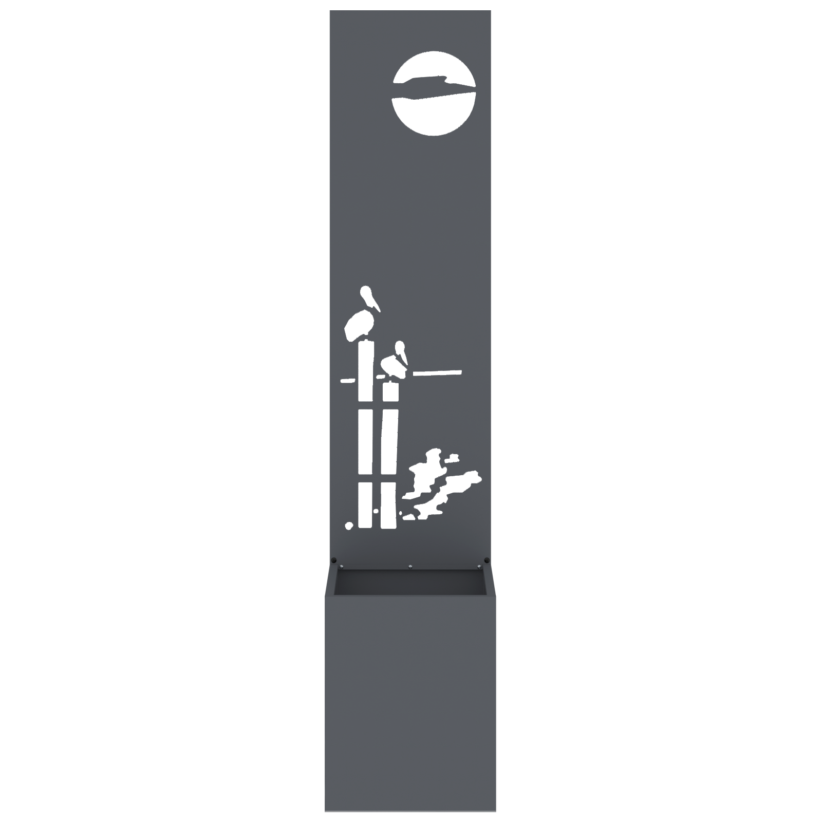 Écran de confidentialité de jardin Anthracite 32 x 150 cm vidaXL - 5