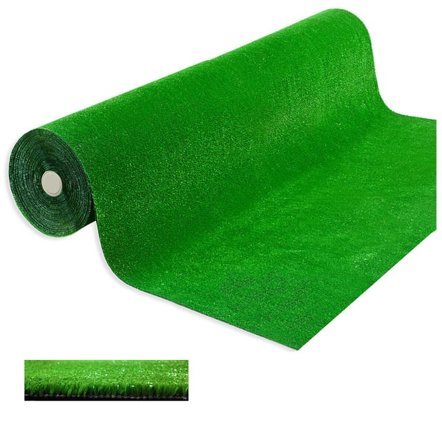 Erba Sintetica 7 mm Al Metro H200 Su Misura Prato Verde Finto Artificiale