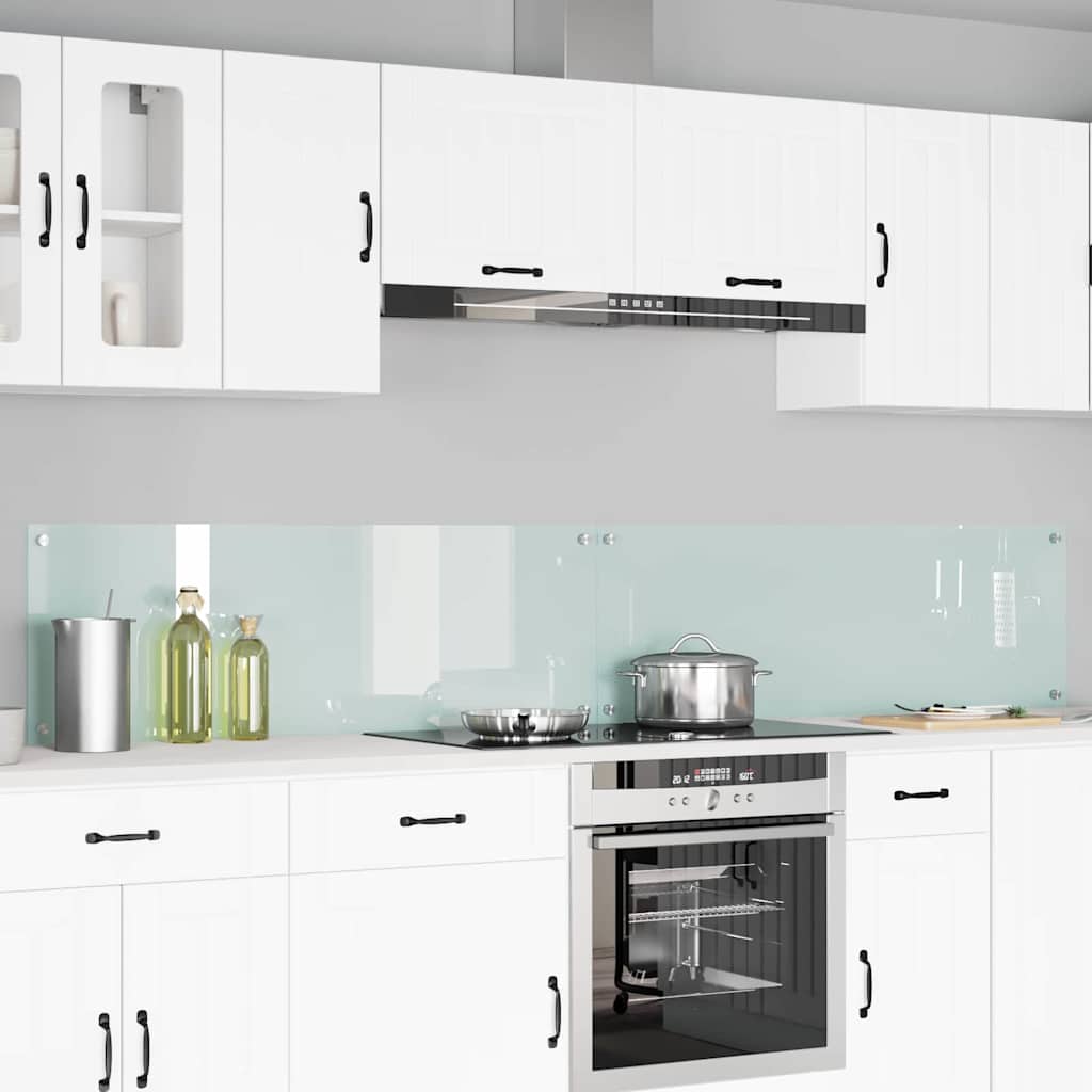 Vidaxl Salpicadero De Cocina 2 Pcs 120 X 40 Cm Vidrio Templado , Leroy Merlin