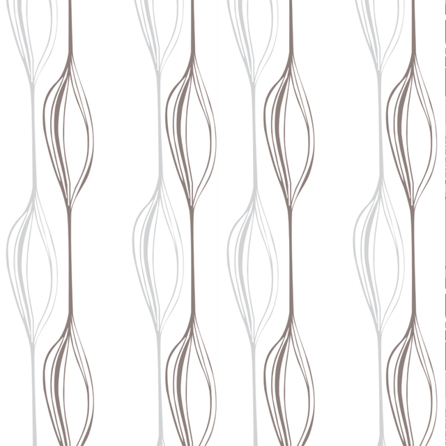 Papier peint géométrique marron 58cm largeur sur 300cm hauteur