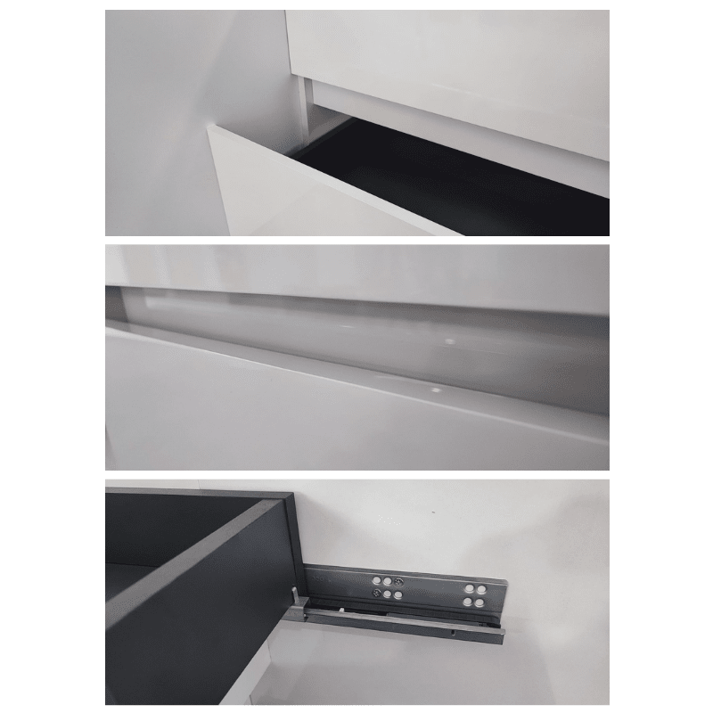 Mueble lavabo SEVILLA suspendido 60 cm Roble - 2