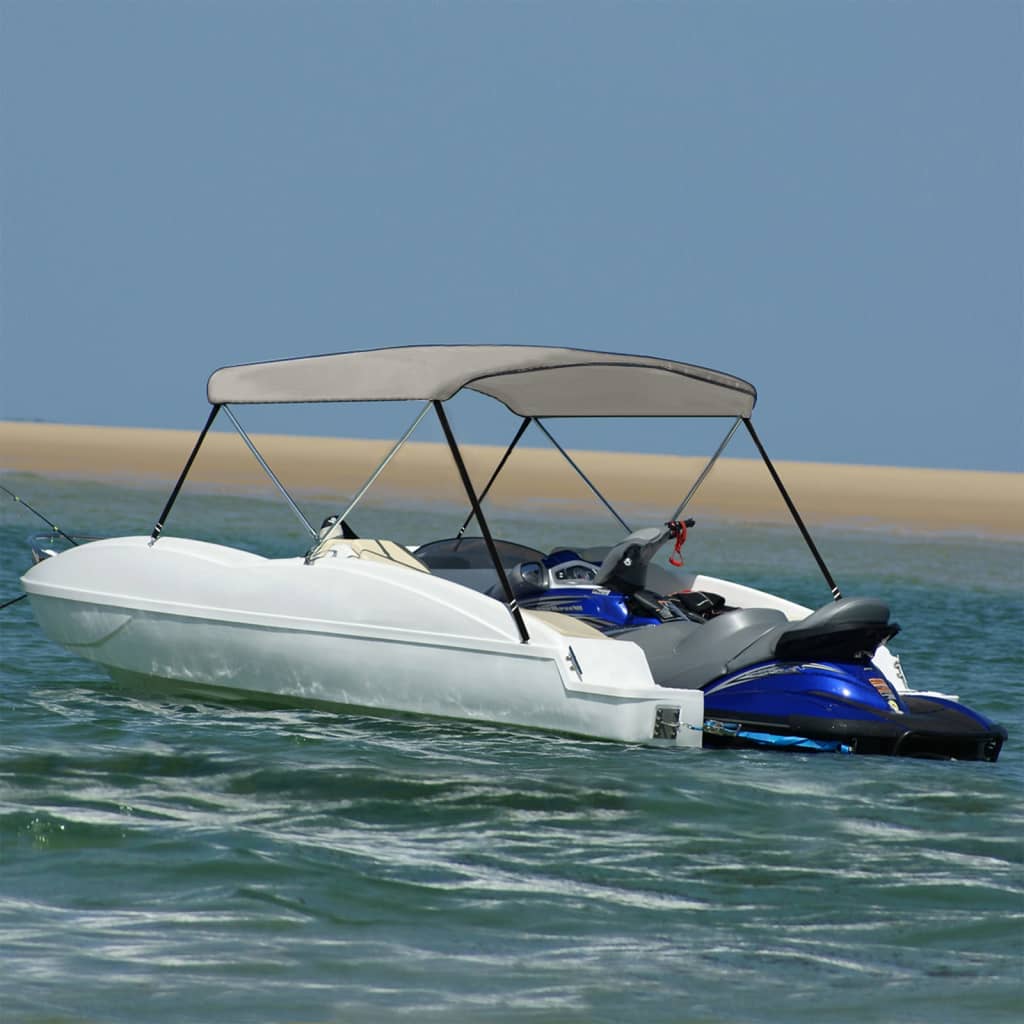 Bimini Top Oceansouth 2 Arceaux - Tissu Polyester 320g/m² - Cadre Aluminium 25mm - Pour Bateaux