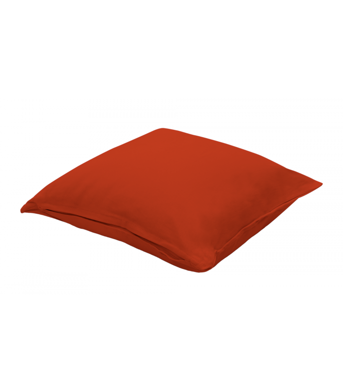 Coussin D'Extérieur Victoria Terre Cuite - 100% Coton - Taille 40x40 Cm - Coloris Terre Cuite - Fermeture Zippée