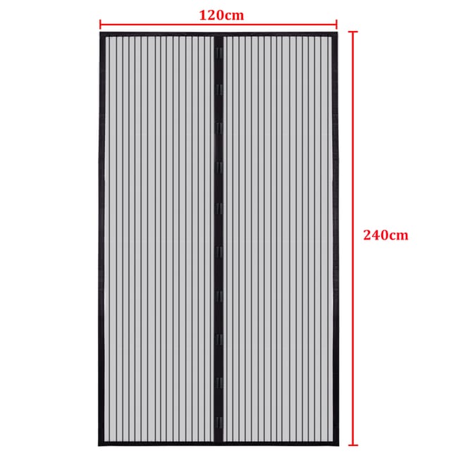 Mosquitera Magnética Para Puerta 120x210 Cm – Sin Taladrar, Resistente Para Mascotas
