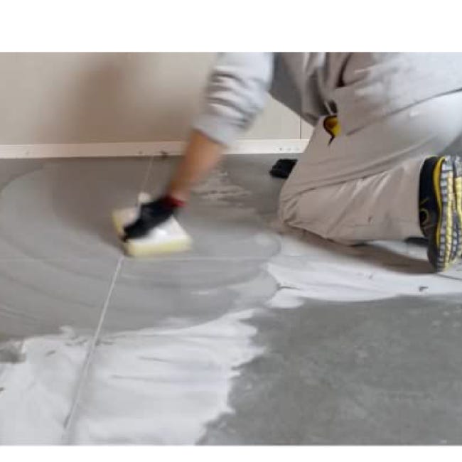 Mortier pour la réalisation de joint de carrelage 5Kg hydrofugé, Beige Pierre, Weber joint intégral, idéal pour sol et carreaux rectifiés - 4