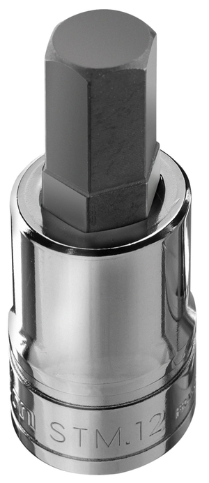 FACOM S.151-2P12 Coffret de douilles 12 Pans, Argent, 1/2, Set de 19 Pièces
