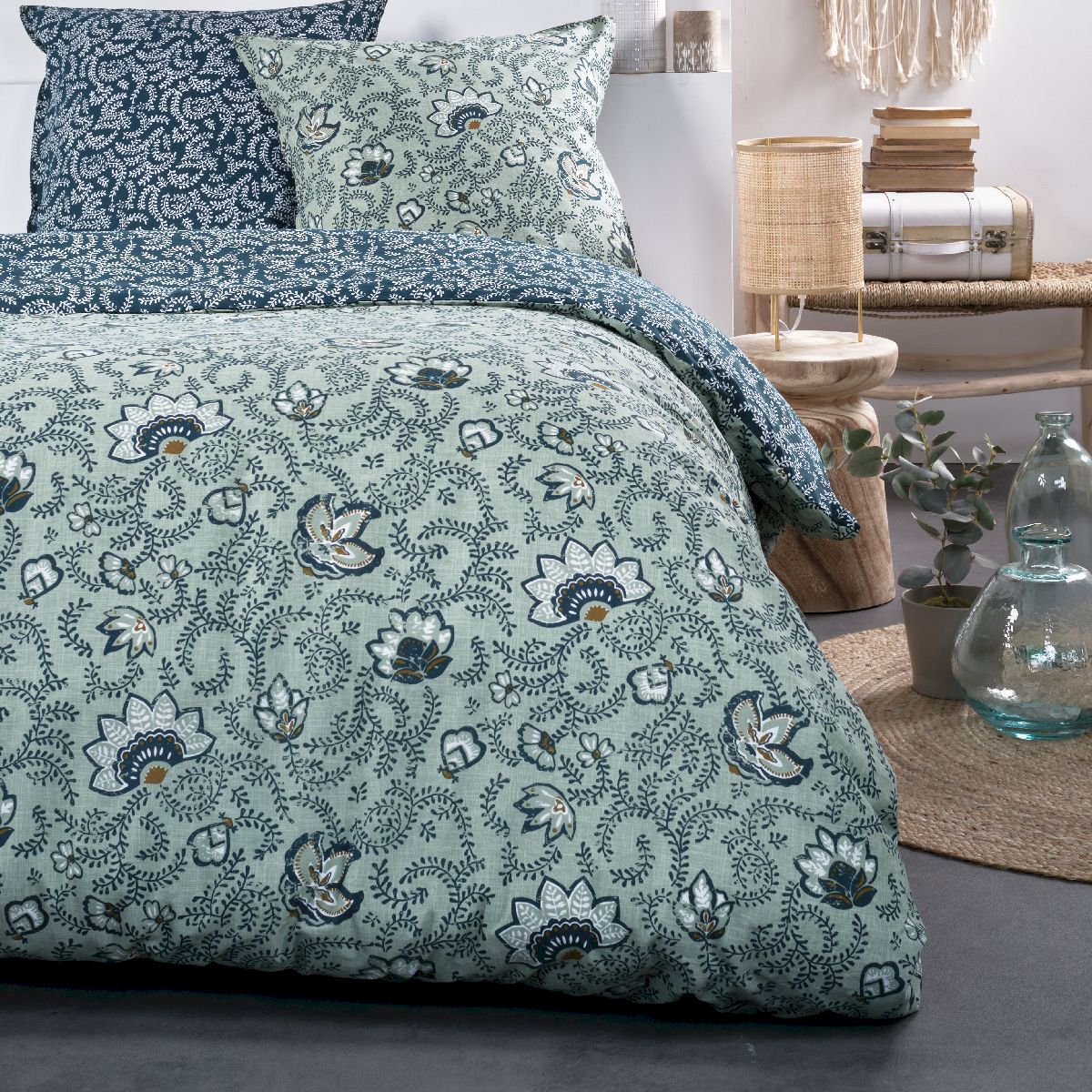 Juego de cama - today - sunshine - 116478 - 2 personas - 220x240 cm - algodón - estampado 9,36