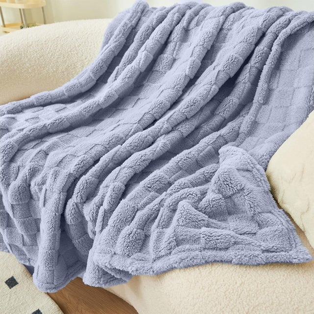 QH Coperta Morbida Leggera Per Divano E Letto – Pattern1, Adatta A Tutte Le Stagioni - 4